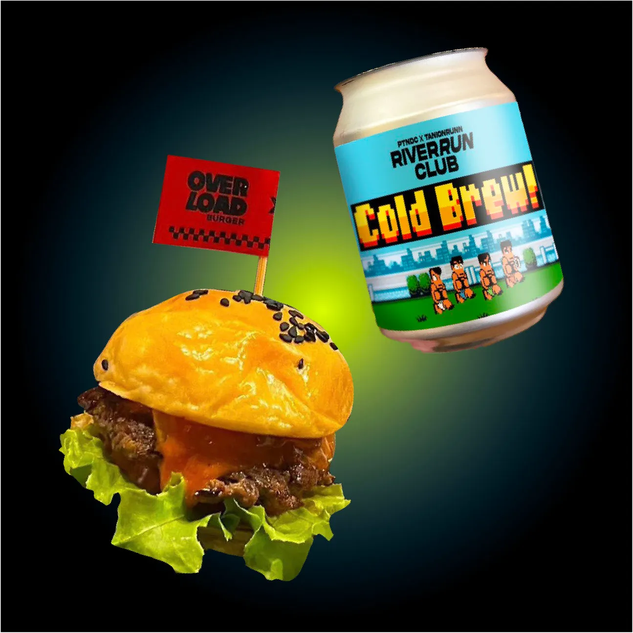 SPECIAL DRINK "BAKE BOY CAFE (PATTANI)" และ MINI BURGER "OVERLOAD BURGER (BETONG)"